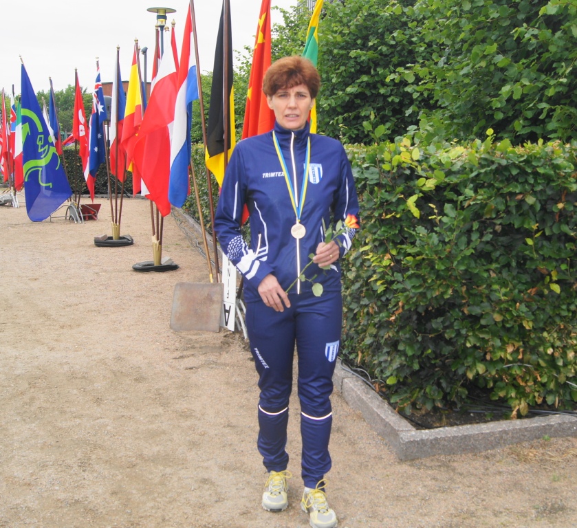 Ambasadori ai Orientarii din Romania, Veronica Minoiu Medalie de bronz la Capioatele Mondiale Masters